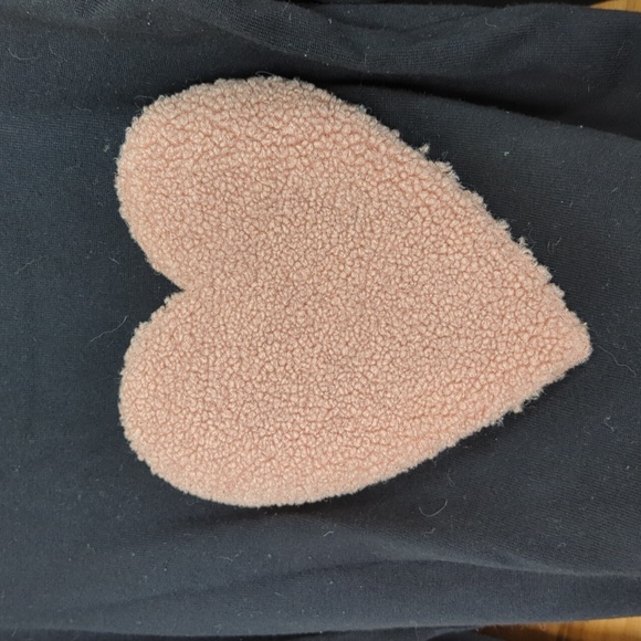 Modcloth Piece of My Heart Sweater| Black & Pink M - Picture 5 of 7